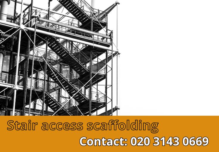 Stair Access Scaffolding Harlesden